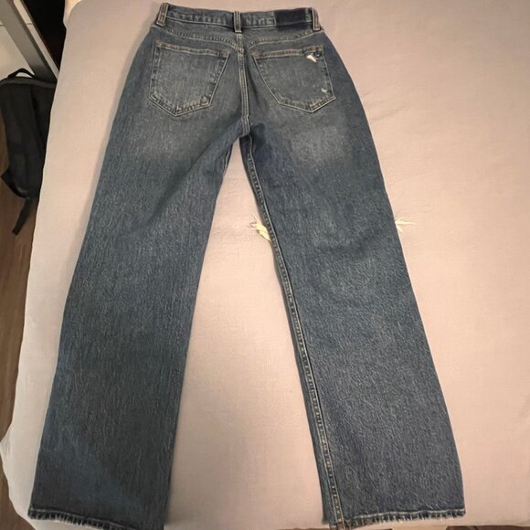 Women's Abercrombie & Fitch, The 90's Baggy Low Rise jeans, Size 26 - Picture 2 of 3